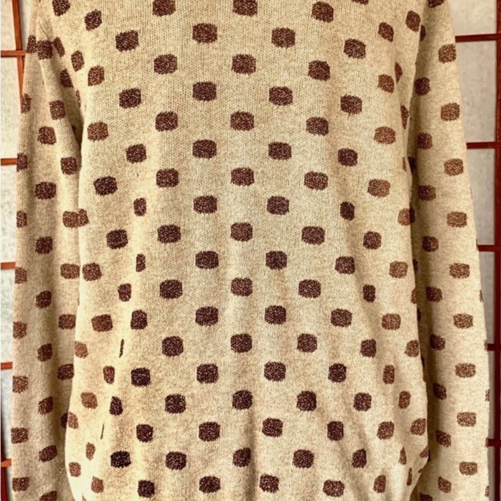 Old Navy S/P Swiss Dot Cardigan Sweater - Picture 5 of 8